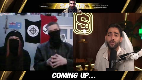 Neo Nazi Gets Schooled By SaharTV