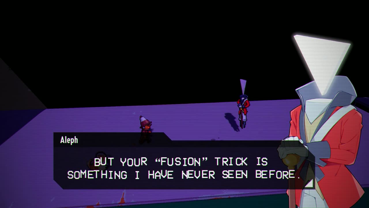 Cassette Beasts: mr. triangle