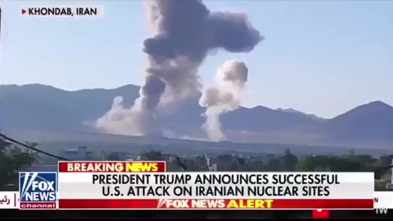 America’s Airstrikes on Iran’s Nuclear Sites Including Fordow!