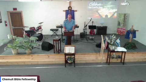 Chemult Bible Fellowship, May 25, 2025. (Hebrews 9:1-5)