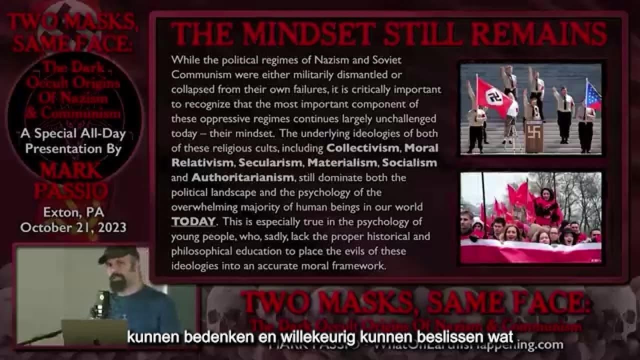 Mark Passio - Origins Of Nazism & Communism (Part 4/Final Part) (Dutch/NL Subs)