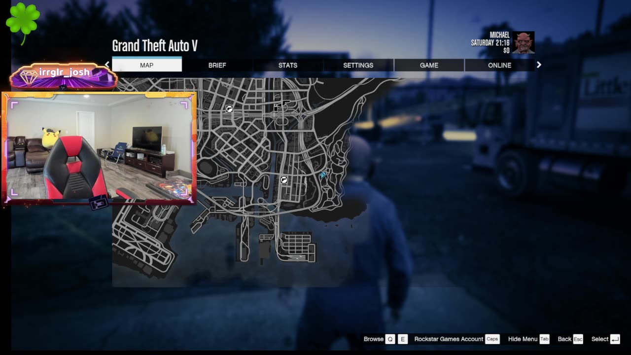 GTA STORY MODE DAY 2, DROP A FOLLOW, COME CHAT! !BLERP !TTS
