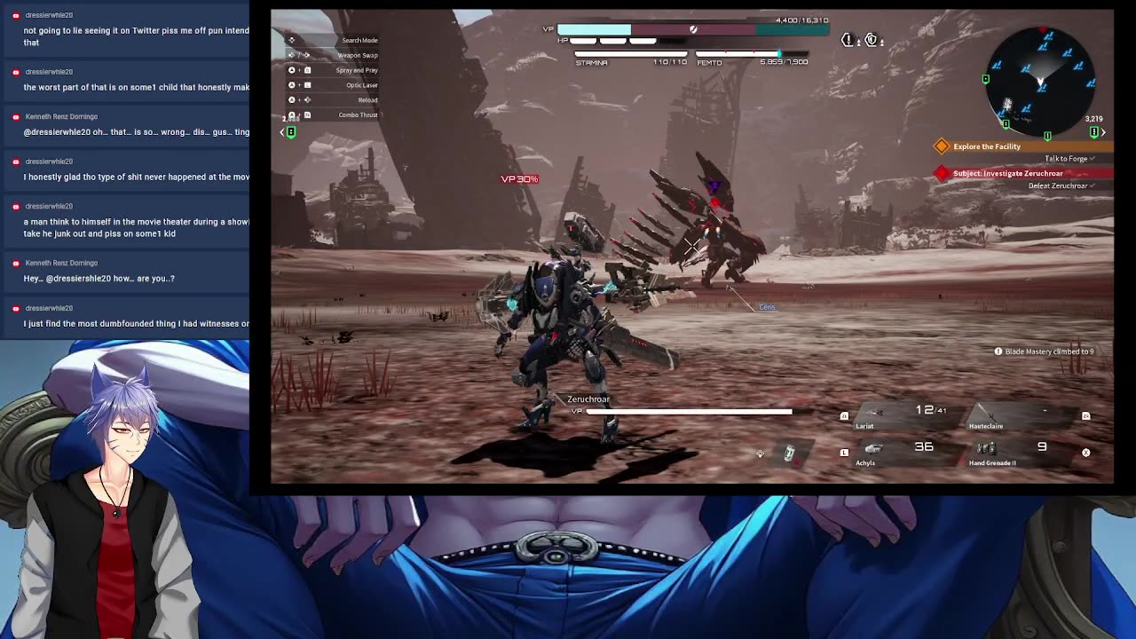 We Are Just Going To Fight The Robot From Last Stream