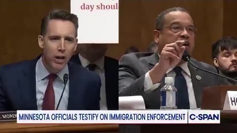 Josh Hawley TORCHES Dem Keith Ellison in generational takedown — then drops reality check on him
