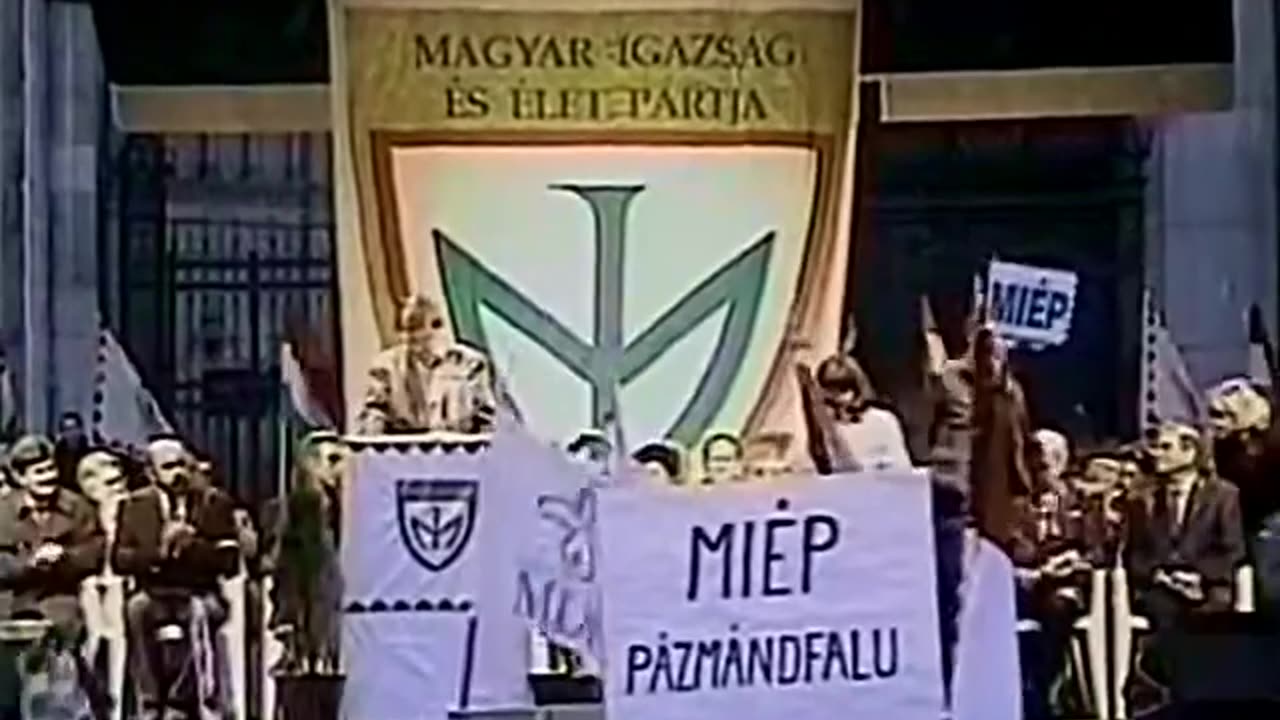 40Th Anniversary Of The Hungarian Uprising (October 1996 In Budapest)