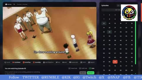 HUNTER X HUNTER MARATHON TUNE IN 100