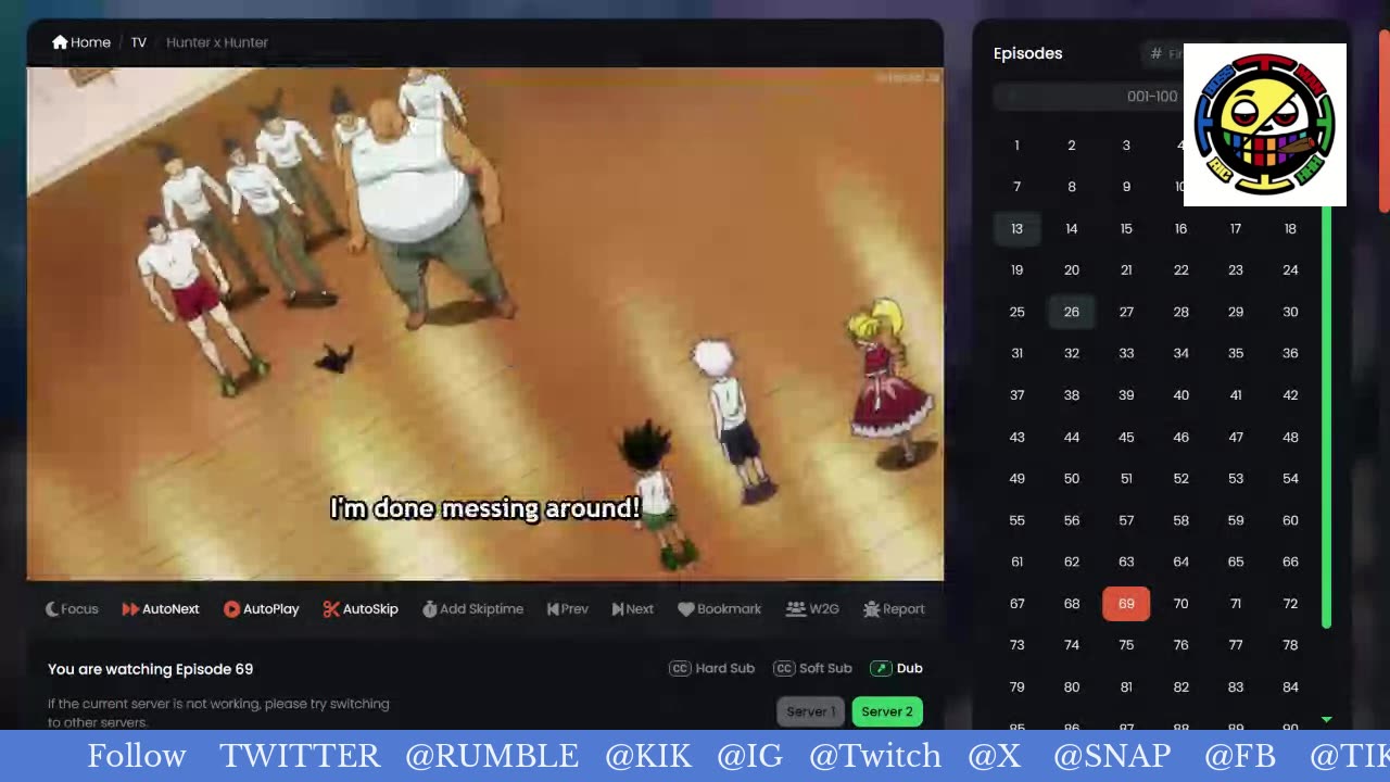 HUNTER X HUNTER MARATHON TUNE IN 100