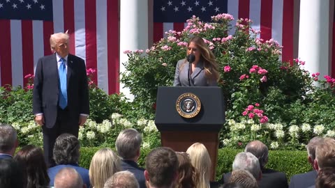 President Trump and the First Lady Participate in a Bill Signing, May 19, 2025
