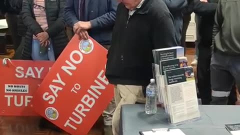 Community Meeting at Woomelang with Curyo Wind Turbine Developer - 12/6/2025