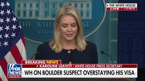 Leavitt rips Biden admin after Colorado attack by illegal migrant