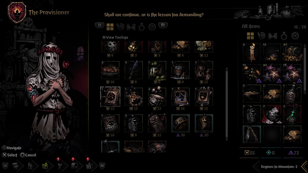 (Darkest Dungeon 2) Grandslam 3, Act 4, 2/6, The Sluice, (Shroud Addiction arc)