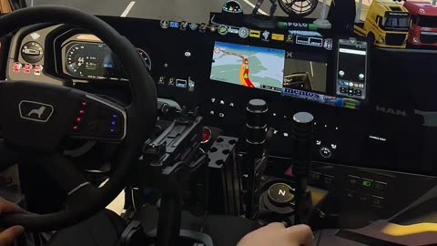 Crazy truck driving gaming