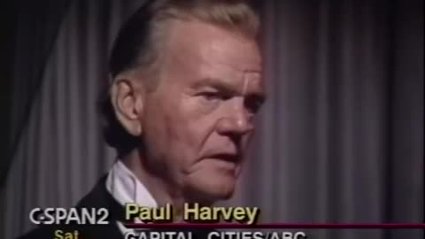 In 1992, American radio broadcaster Paul Harvey