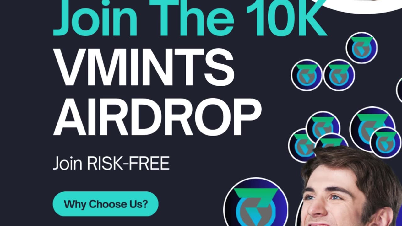 VMINTS 10K AIRDROP POOL #AD LINK IN DESC