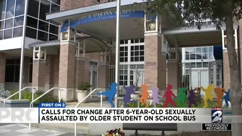 Calls for change after 6-year-old sexually assaulted by older black student on school bus
