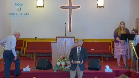 Sunday Morning Worship Service for May 18, 2025.