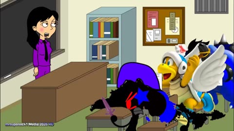 Dark Ottoman Empire Throws His Chair at His Teacher/Grounded