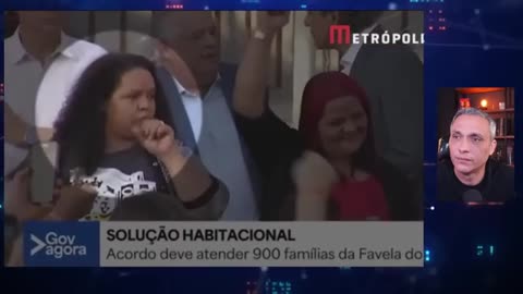 LULA no mesmo palco com líder do PCC presa hoje.