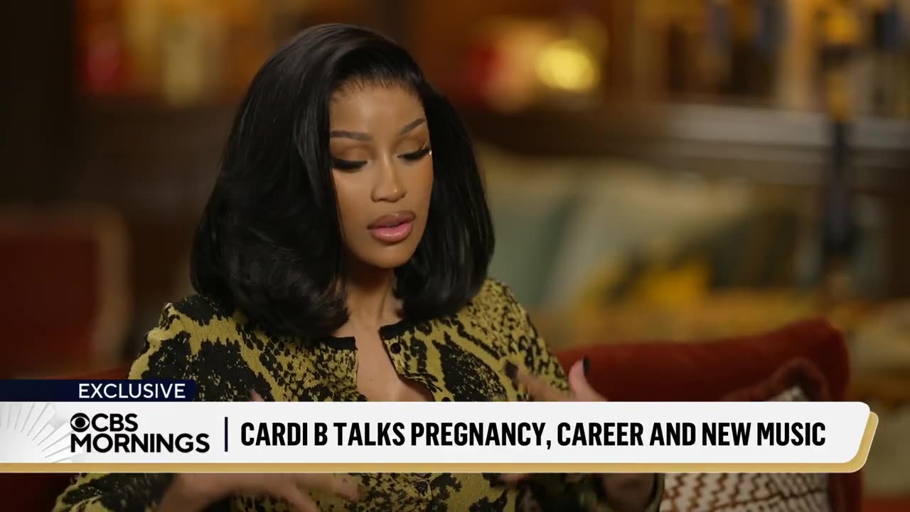 Cardi B exclusively opens up about pregnancy, new album and finding stability with Stefon Diggs