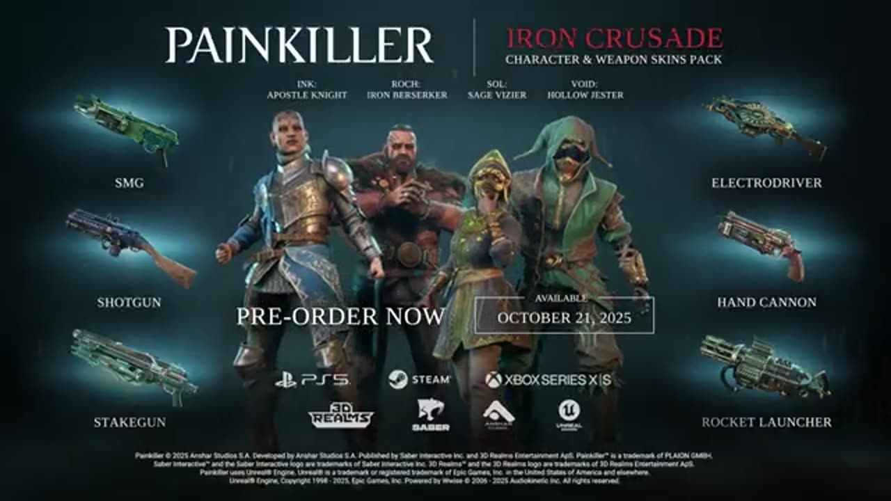 Painkiller - Rogue Angel Mode Trailer