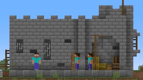 Monster School - Animation vs. Minecraft Shorts EP28🎬❤️⏰👨‍👨‍👧‍👧