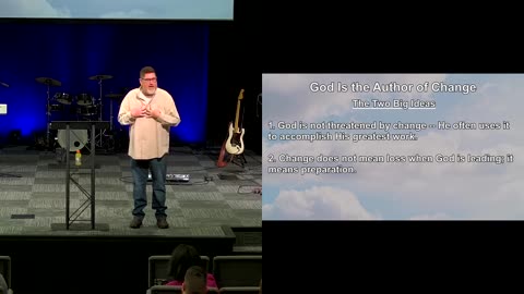 God is the Author of Change | 1ST SVC | Pastor Jason Henderson
