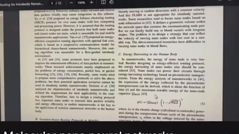 Molecular Nano Neural Networks