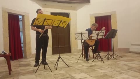 Nel centro storico di Andria concerto "Notturno - chitarra e flauto" con i Maestri Ieva e Pellegrino