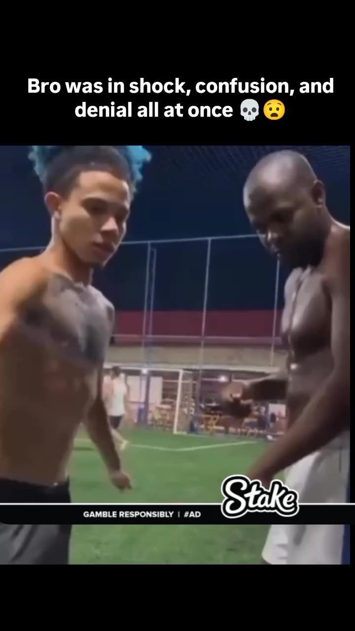 Bro was in shock, confuse and denial al at once