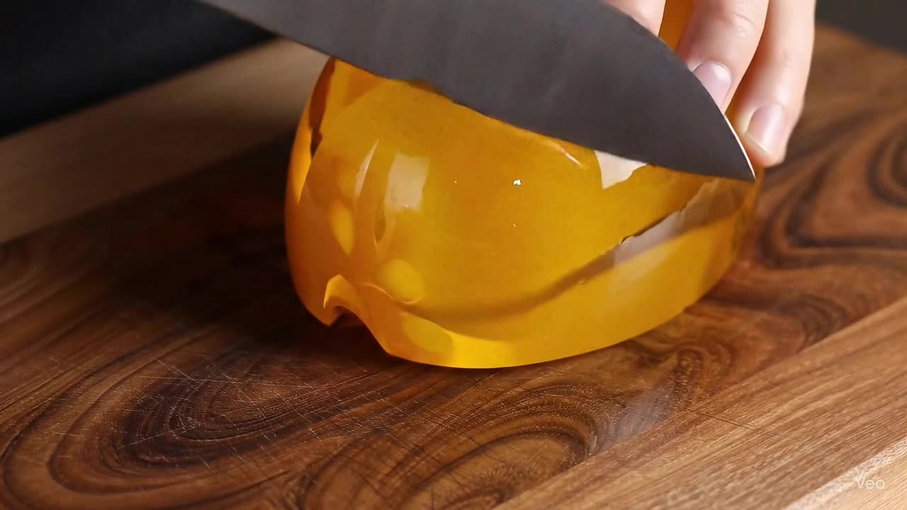 Cutting Glass Fruit #asmr #satisfying #asmrsounds #fruit