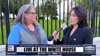“The Cross is Offensive!” - Unhinged Woman Melts Down Outside White House