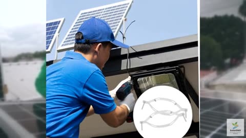 BESPORTBLE Light Fixture Mounting Kit Iron Sheet Solar Light Pole Mount Universa