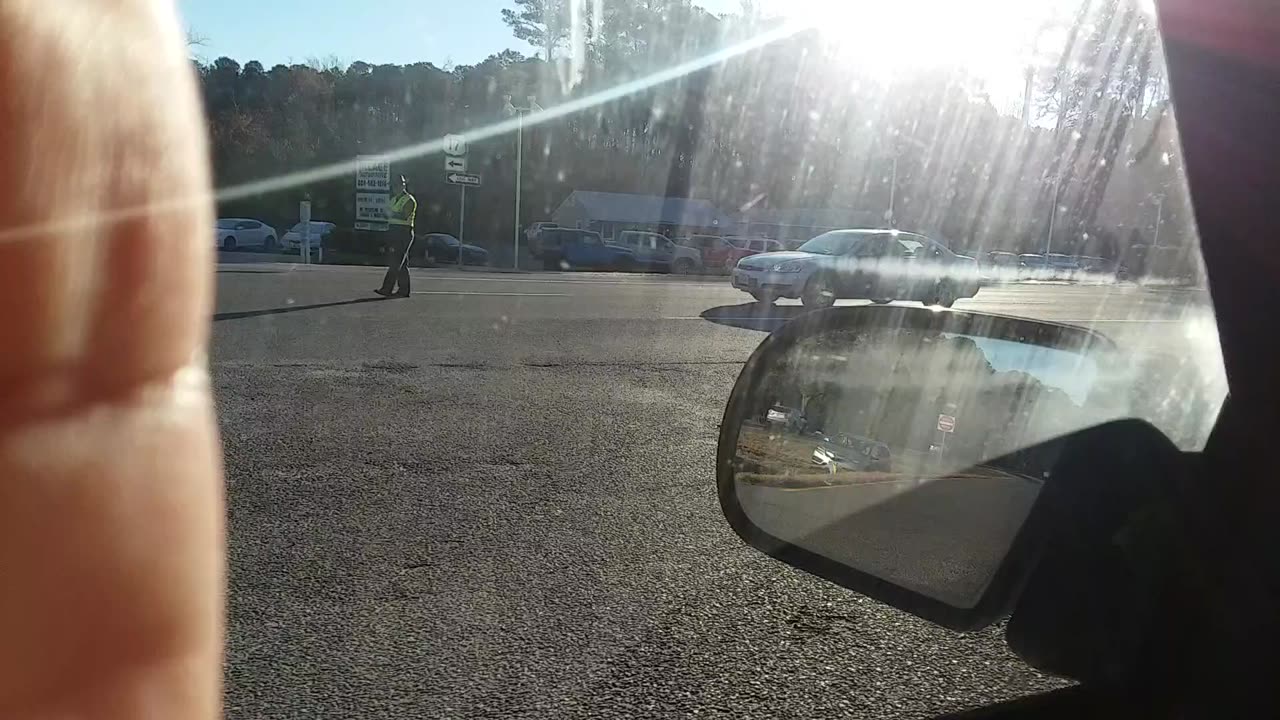 Car In Ditch - 20181206_083652 - Yorktown, VA