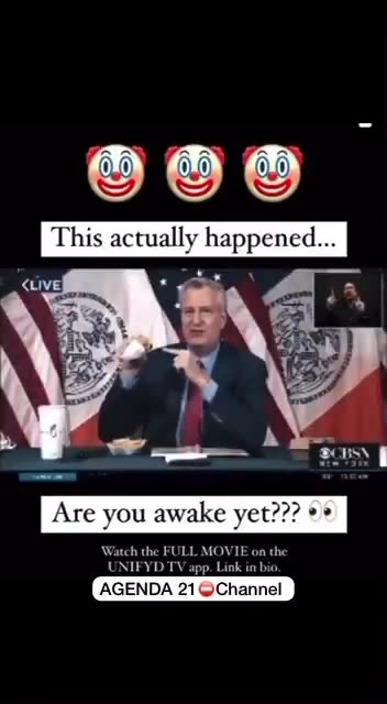 This actually happened... Are you awake yet??? AGENDA 21
