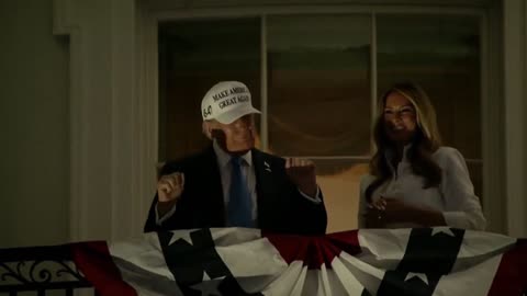 @FLOTUS cùng Tổng thống @realDonaldTrump nhảy “điệu nhảy Trump”