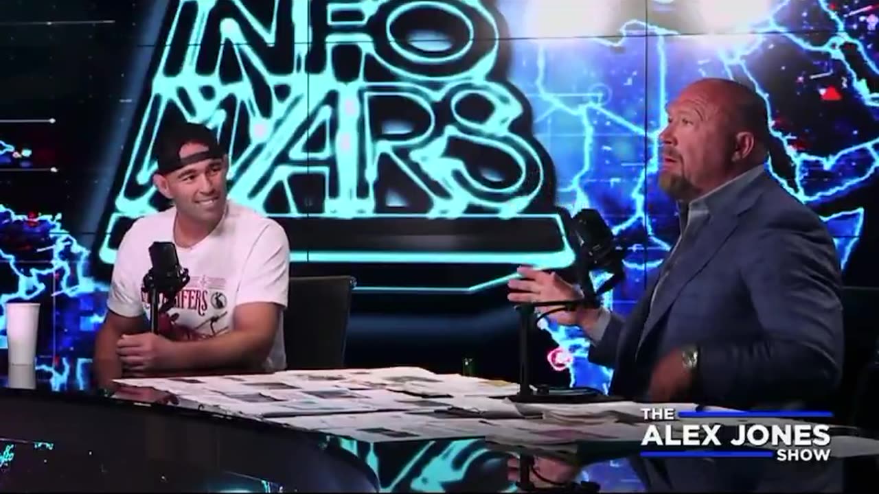 Jake Shields talks about the Greatest Scam in history, the so-called Holocaust to Alex Jones.