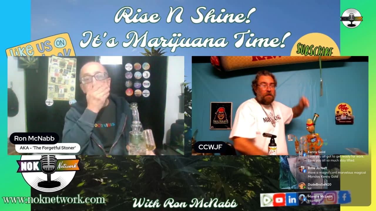Rise ‘N Shine! It's Marijuana Time! Wake ‘N Bake Show Ep 309 September 15, 2025