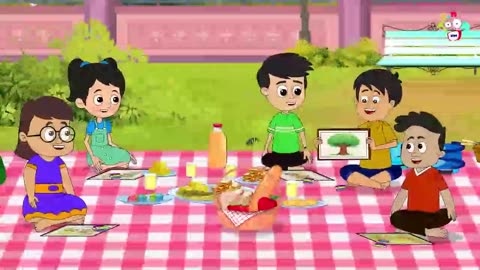 Day Out with Besties _ English Cartoon _ Moral Stories _ToonTalesKids