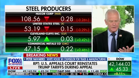 The Claman Countdown (FBN) – Senior Trade Advisor Peter Navarro Interview
