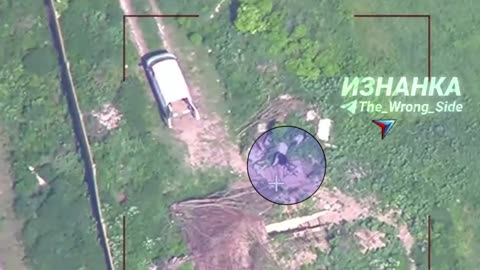 Kh-35 Missile Hit a Ukrainian Mobile UAV Launcher