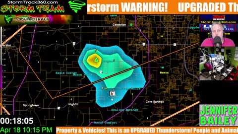 LIVE SEVERE WEATHER COVERAGE - Arkansas & Missouri Ozarks