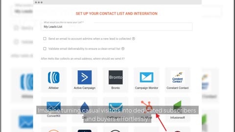How to Integrate Hello Bar with HubSpot | Automate Lead Capture & Email Marketing