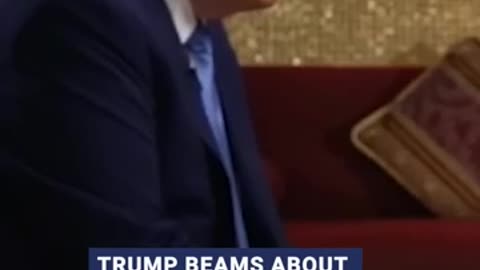 President Trump glows about 11th grandchild: 'The baby is perfect' #shorts #trump #baby #us #news