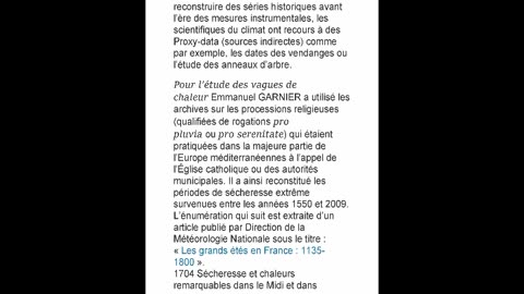 La grande escroquerie du climat pour la future dictature climatique.
