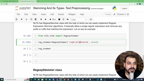 47.5 Text Preprocessing Stemming using NLTK Krish Naik ML