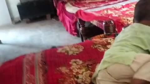 Nawab and Usama Playing with Grand Father Funny Kids | fun with kids