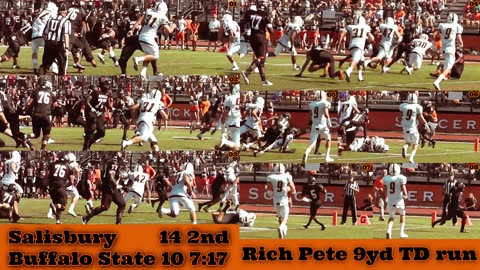 Prototype 453: Buffalo State's Rich Pete 9yd TD run vs Salisbury