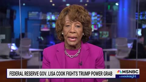 Mentally unstable Maxine Waters wants to invoke “Article 25” of the Constitution...