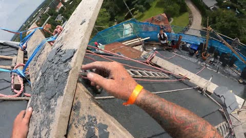 Anfang und Endort - Teil 20 - 24.07.2025 - Schuppendeckung Wasserturm Paunsdorf