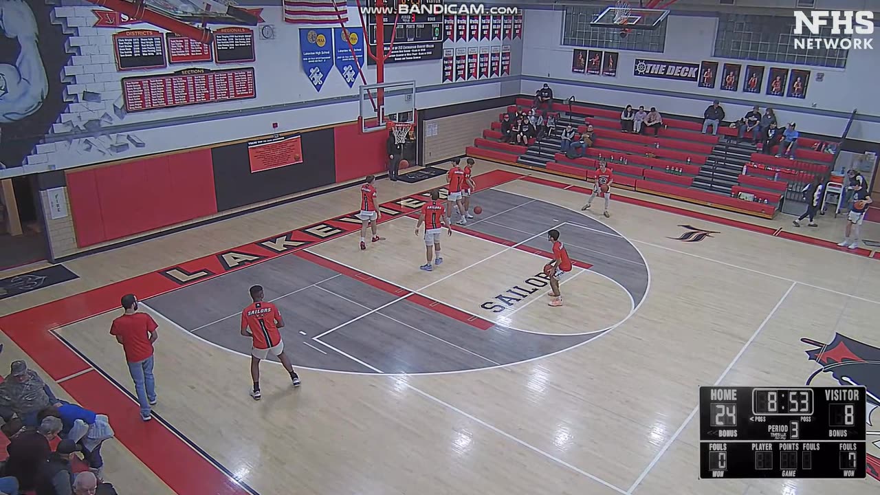 JANUARY 24 2025 HIGH SCHOOL BASKETBALL: LAKEVIEW VS REYNOLDS PART 4
